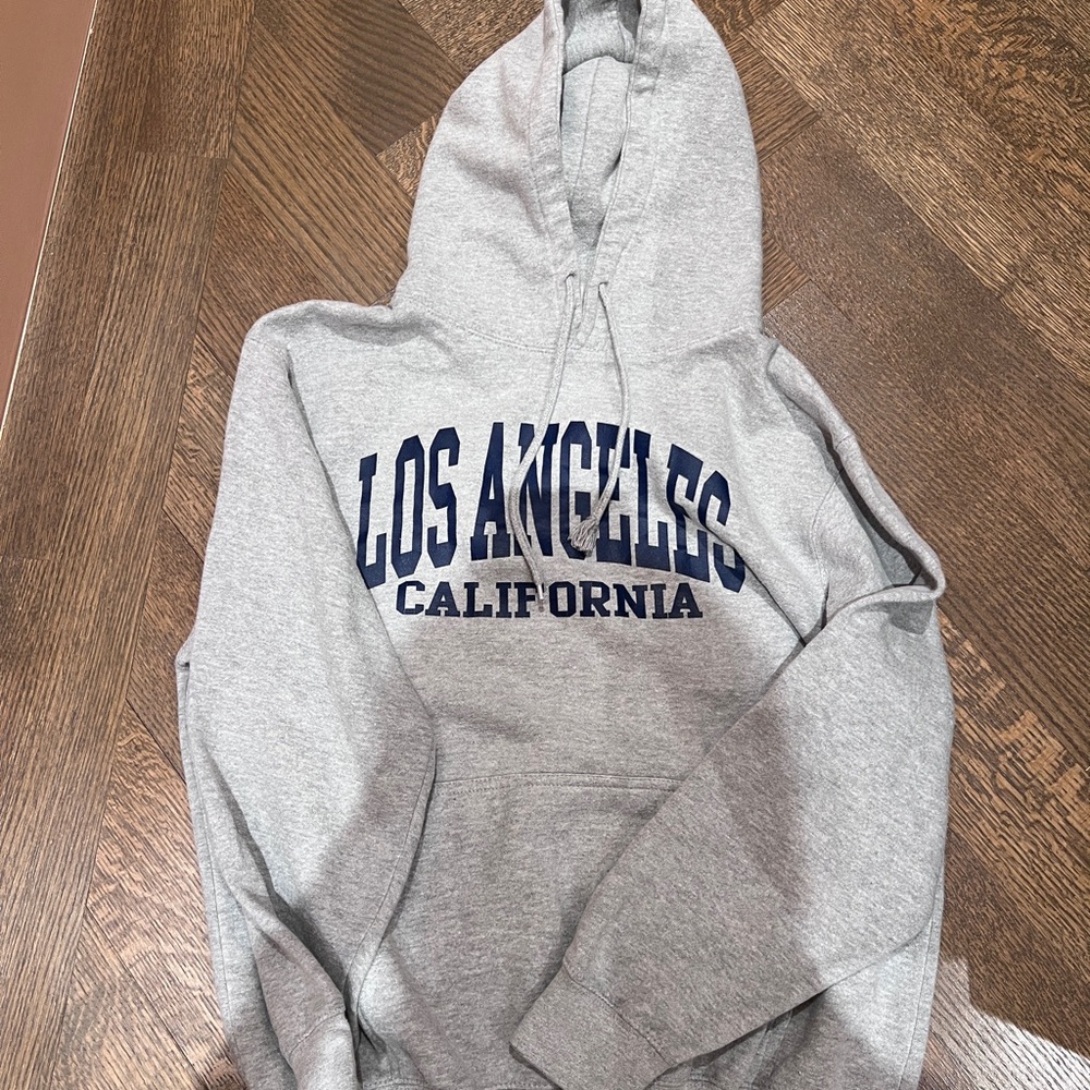Gray Los Angeles California Hoodie